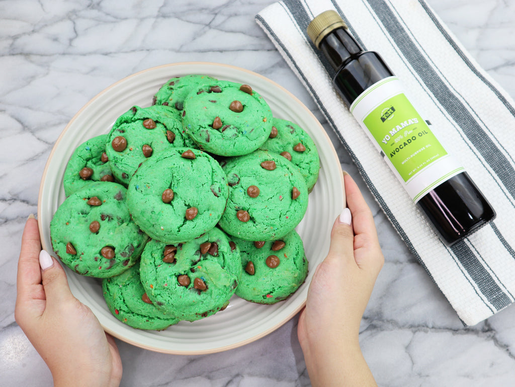 St. Patricks Day Avocado Oil Cookies