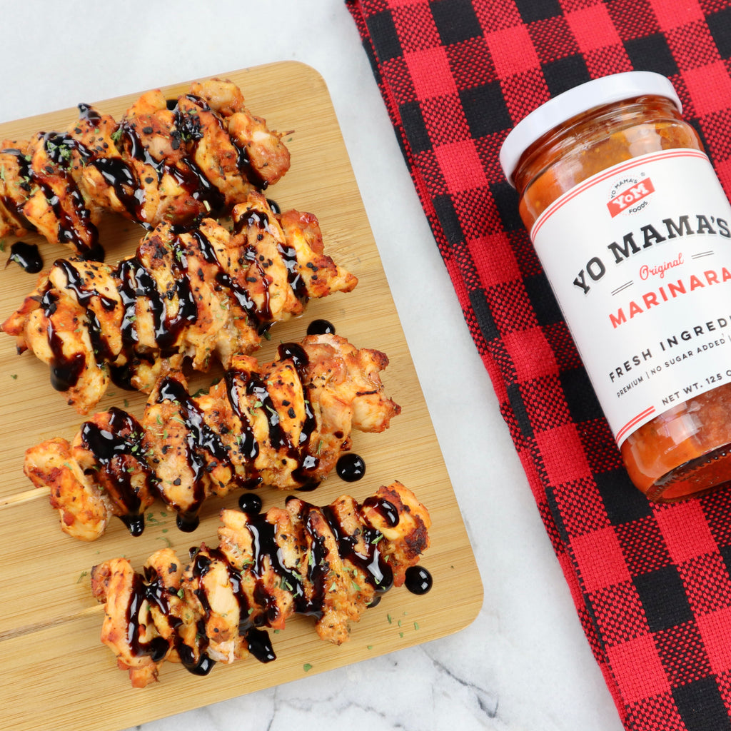 Marinara Chicken Kebabs